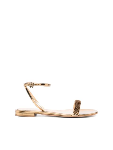 Gianvito Rossi sequin-embellished sandals