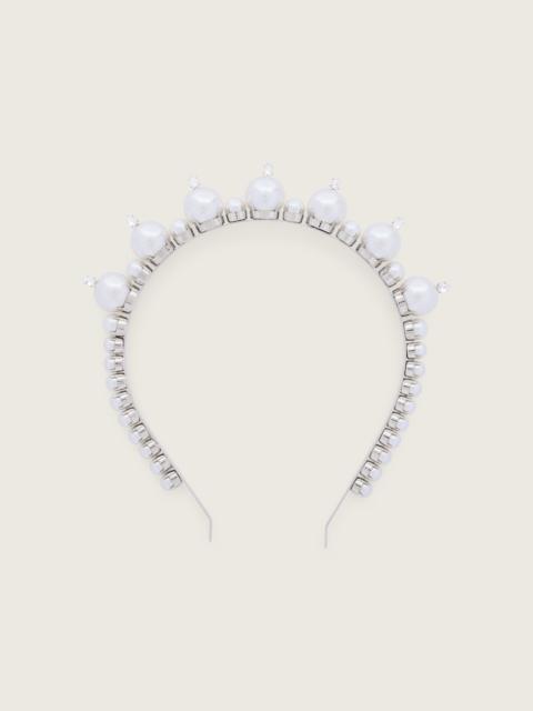 Simone Rocha Pearl & Crystal Tiara Hairband