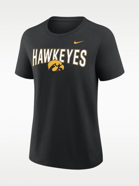 Nike Iowa Arch Logo Women's Nike College T-Shirt