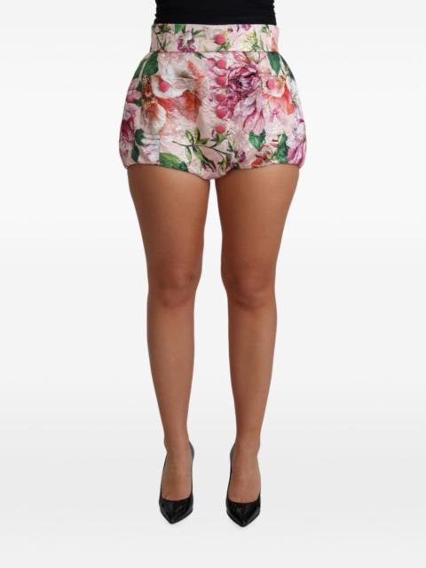 Dolce & Gabbana floral-print shorts