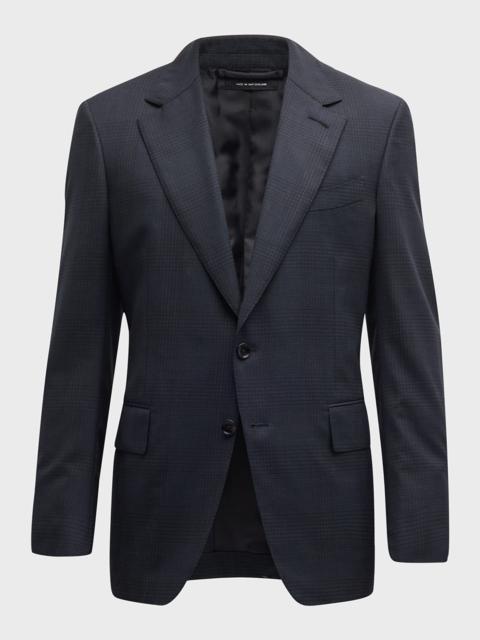 TOM FORD Men's Shelton Prince of Wales Sport Jacket