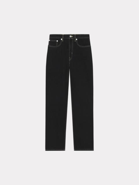 KENZO ASAGAO straight jeans