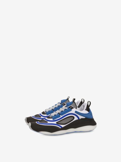 Moschino TEDDY RUN STRETCH JERSEY SNEAKERS