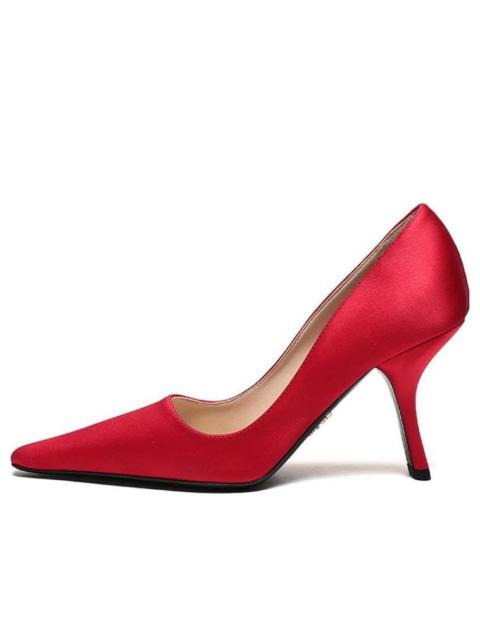 Prada (WMNS) PRADA Satin Pumps 'Fiery Red' 1I718L_049_F068Z_F_090