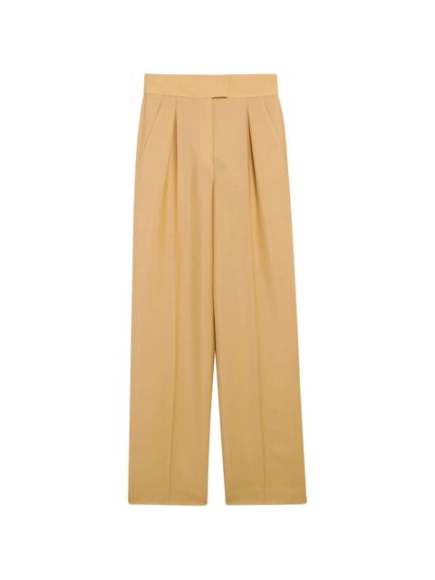 Valentino pleated-design trousers