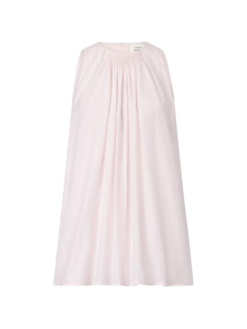 Loulou de Saison Liao flaring gathered blouse