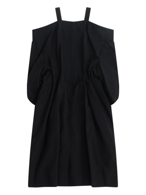 Noir Kei Ninomiya cold-shoulder mini dress