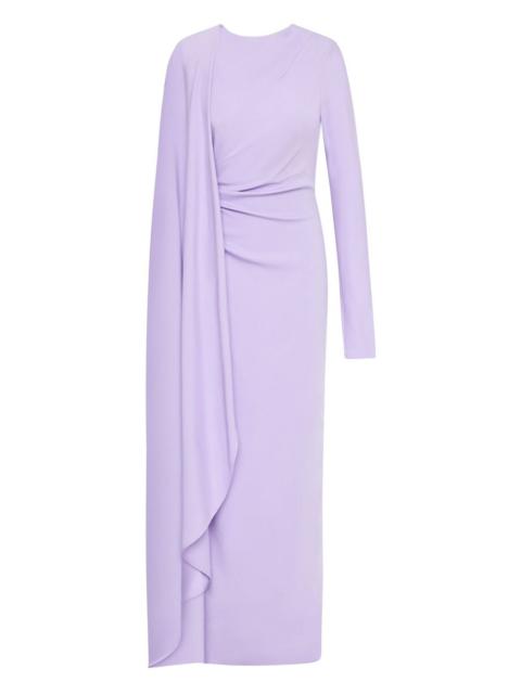 RACHEL GILBERT asymmetrical-sleeve evening dress