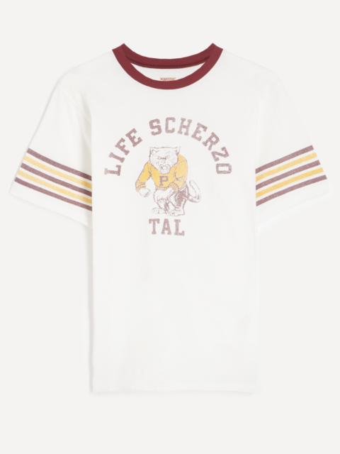 Kapital Jersey Ringer College T-Shirt