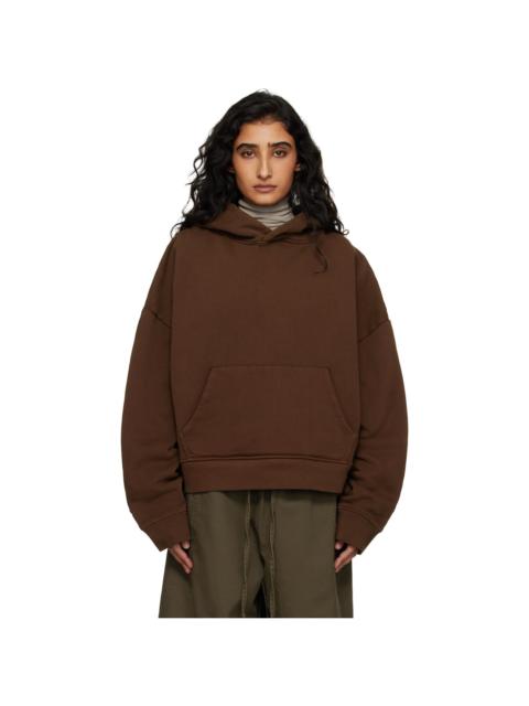 entire studios Brown Heavy Hoodie