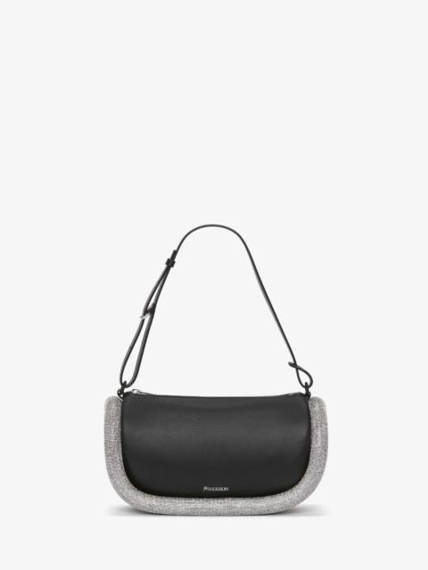 JW Anderson BUMPER-15 - LEATHER SHOULDER BAG WITH CRYSTAL