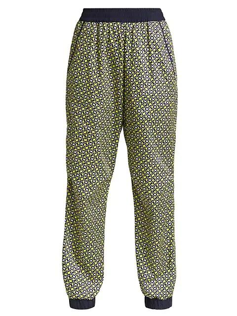 Moncler Grenoble Lemon-print track pants