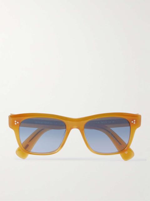 Oliver Peoples Birell Sun D-Frame Acetate Sunglasses