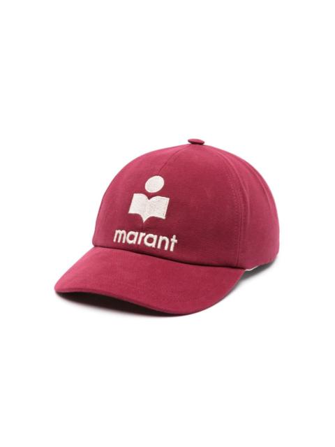 Isabel Marant logo-embroidered cotton cap