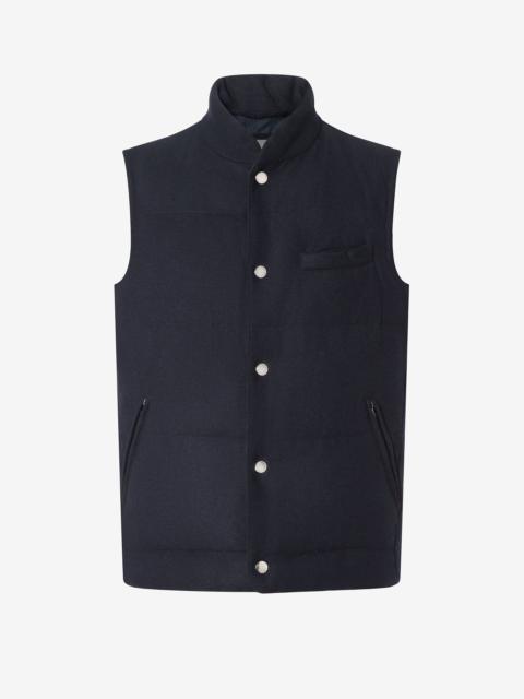 CORNELIANI Navy blue pure cashmere gilet