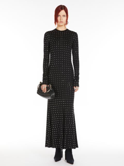 Sportmax ALBINO CUT-OUT MOHAIR DRESS | REVERSIBLE