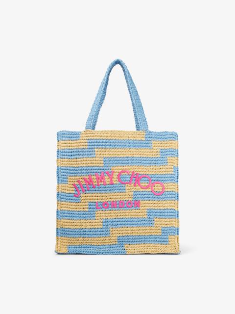 Beach Tote S
Natural and Smoky Blue Avenue Crochet Tote Bag