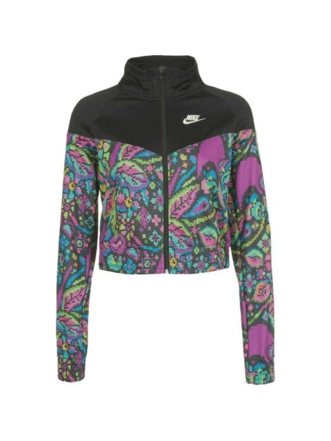 Nike printed longsleeve jacket