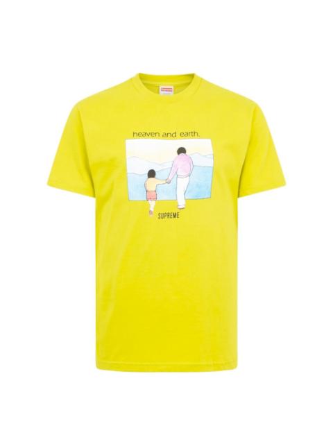 Supreme Supreme Heaven and Earth Tee FW19 'Yellow' SU7591