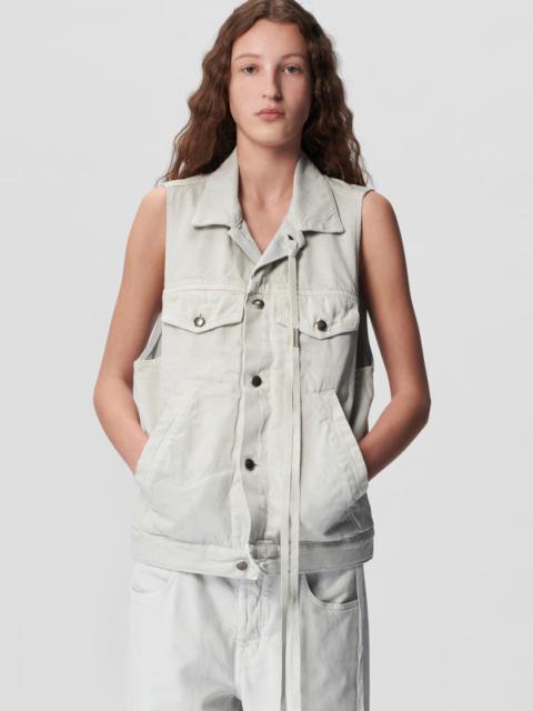 Ann Demeulemeester Juliette 5-Pockets High Comfort Sleeveless Jacket