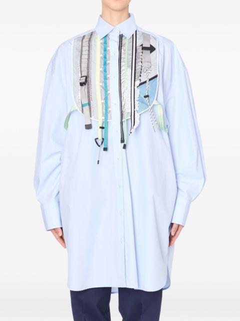 Kolor embellished shirt