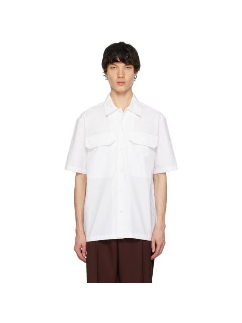 Jil Sander White Heavy Shirt