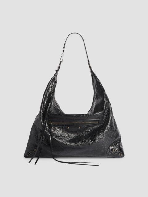 BALENCIAGA Women's Le City Large Hobo Bag - Black