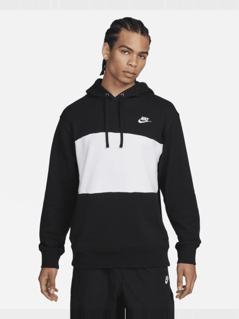 Nike Club Fleece Men's French Terry Color-Blocked Hoodie