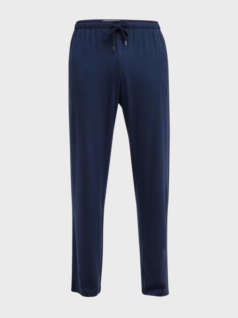 Derek Rose Jersey-Knit Lounge Pants, Navy