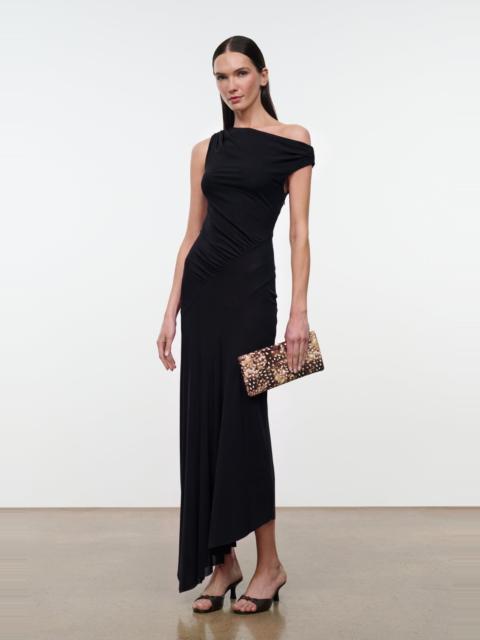STAUD STAUD AMARIS DRESS BLACK