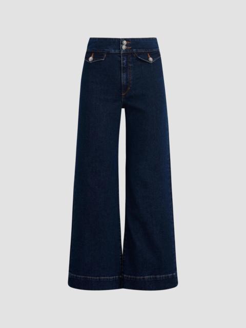 Joe's Jeans Women's The Ellia Wide-Leg Ankle Jeans - Magnetic