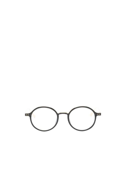 LINDA FARROW round-frame glasses