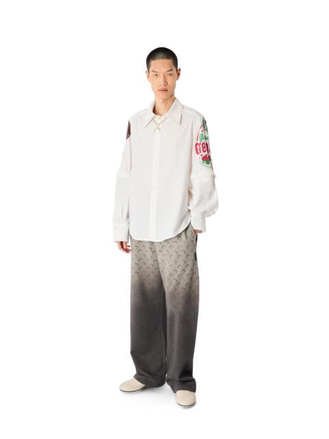 Marine Serre BI-FABRICS LS SHIRT