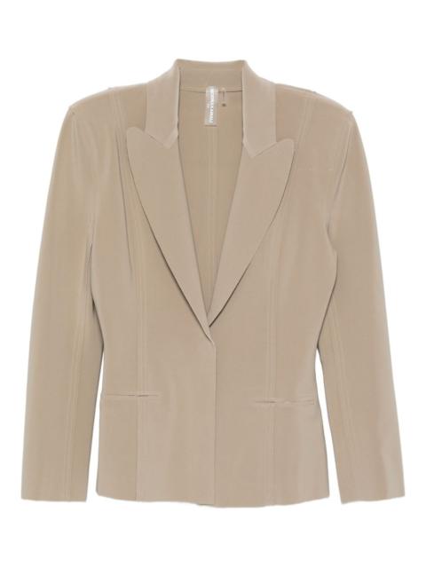 NORMA KAMALI single-breasted notched-lapel jacket