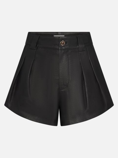 FRAME The Leather Structural Short