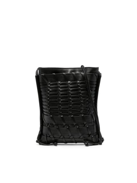 HEREU Trena woven messenger bag