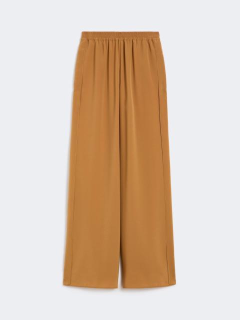 Max Mara ZERO - Envers satin wide trousers - CARAMEL