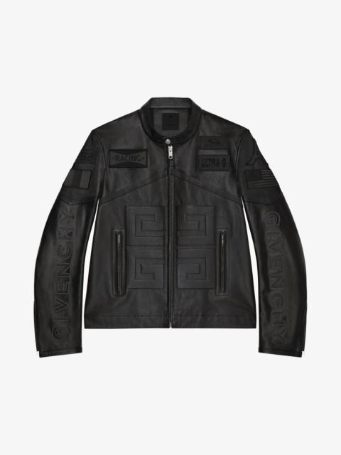 Givenchy GIVENCHY BIKER JACKET IN LEATHER