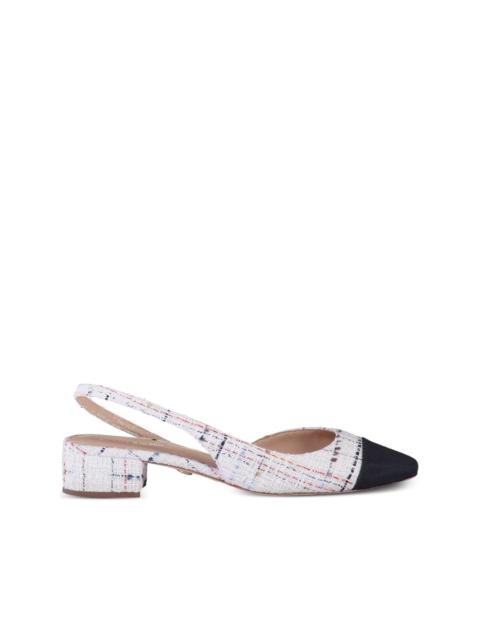 VERONICA BEARD Cecile tweed slingback pumps