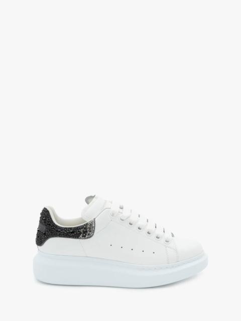 Alexander McQueen Oversized Sneaker in White/black