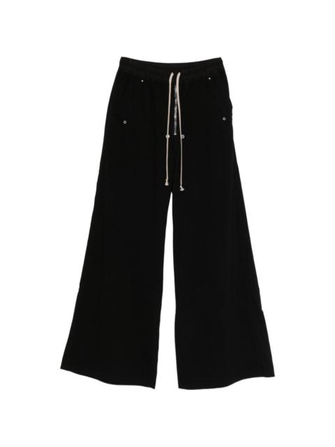 Rick Owens DRKSHDW drawstring wide leg trousers
