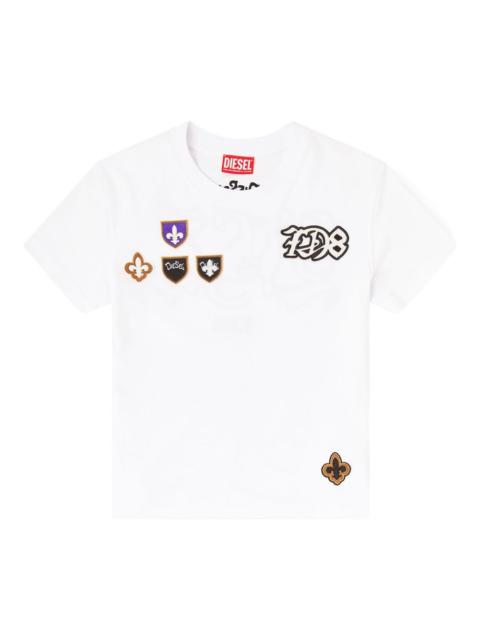 Diesel T-ILA-CP appliqué T-shirt