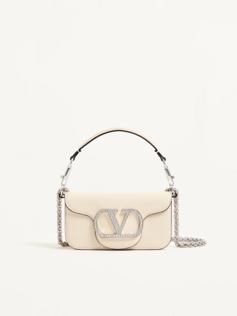 Valentino VALENTINO GARAVANI LOCÒ SMALL SHOULDER BAG WITH JEWEL LOGO