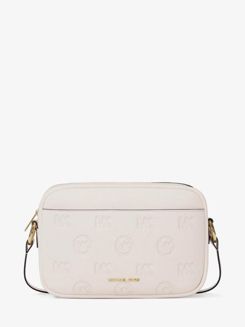 MICHAEL KORS Jet Set Travel Large Logo Debossed Camera Crossbody Bag