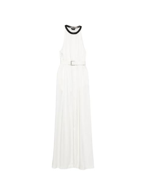 TOM FORD belted maxi dress
