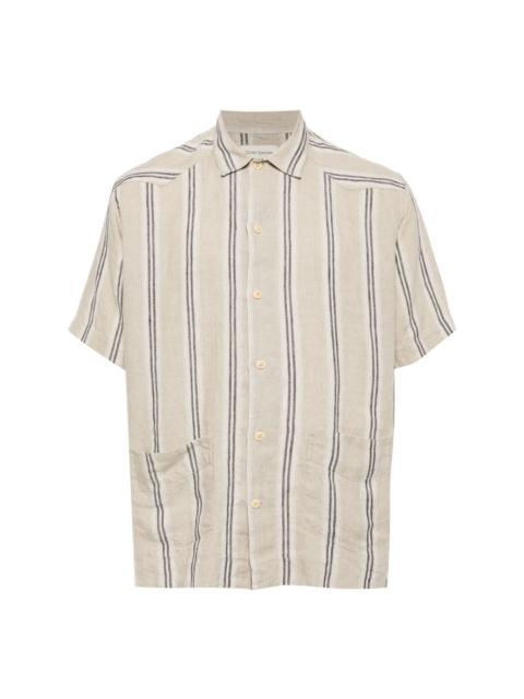 Oliver Spencer striped linen shirt