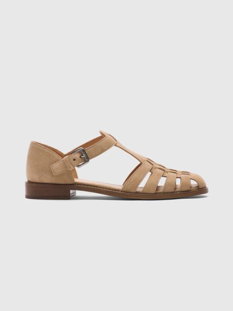 Suede Sandal