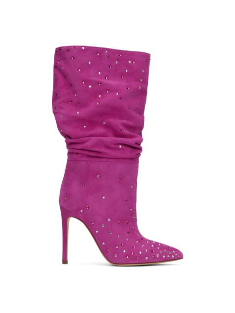 PARIS TEXAS Pink Holly Slouchy Boots