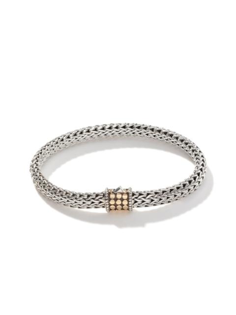 JOHN HARDY Icon Dot Bracelet, Sterling Silver, Gold, 6.5MM