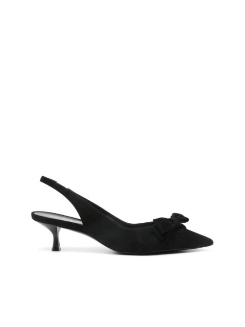 Stuart Weitzman Sofia 50mm suede pumps